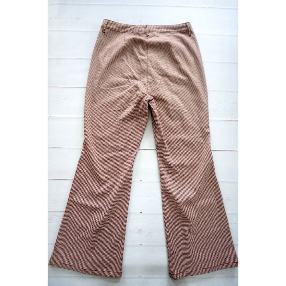 Urban Outfitters Houndstooth Straight-Leg Pants - Size 10 - Picture 8 of 8
